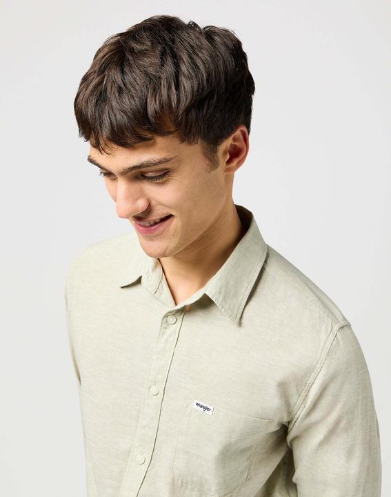 Actual product image Wrangler Leinenhemd 1 Pkt Shirt (S)