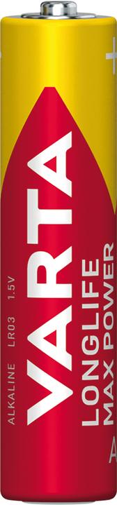 Produktbild Varta LONGLIFE Max Power (4 Stk., AAA, 1270 mAh)