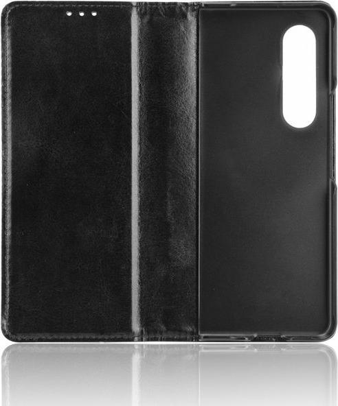 Produktbild MU Classic Retro Leder Bookcover Hülle (Samsung Galaxy Z Fold3)