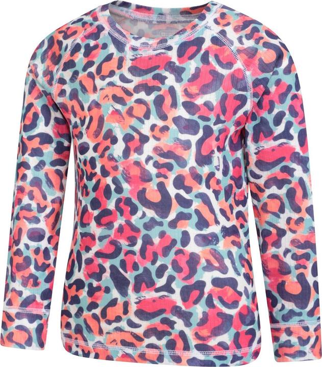 Actual product image Mountain Warehouse Childrens/Kids Talus Animal Print Base Layer Set (104)