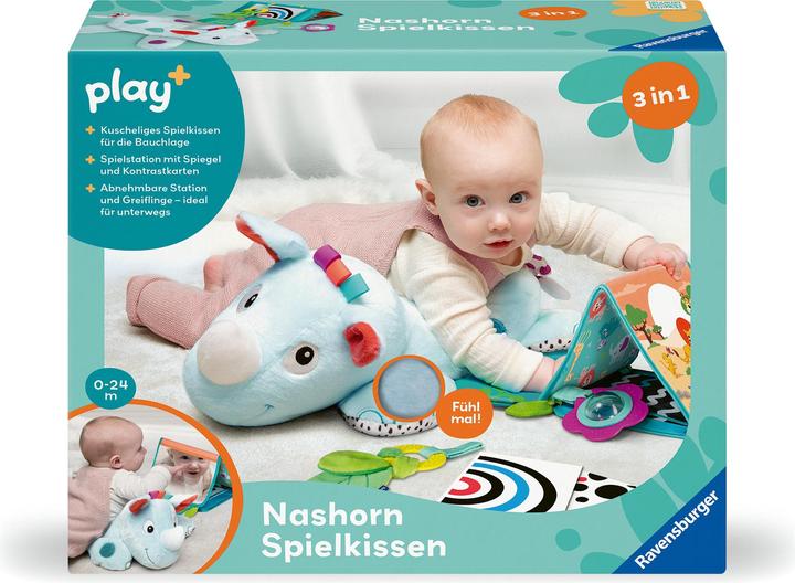 Immagine prodotto Play+ Rinoceronte (33 x 38 cm)