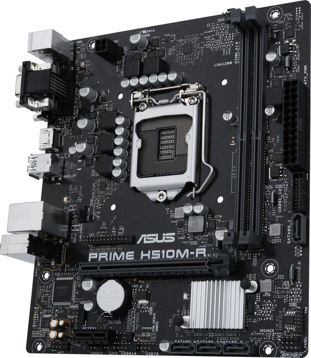 Actual product image ASUS PRIME H510M-R 1200 (LGA 1200, Intel H510, mATX)