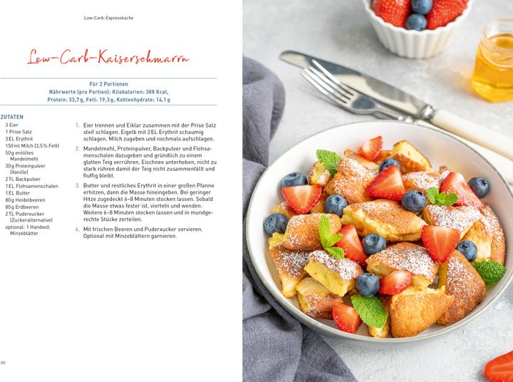 Produktbild Low-Carb-Expressküche (Deutsch, Low-Carb-Rezept des Tages, 2022)