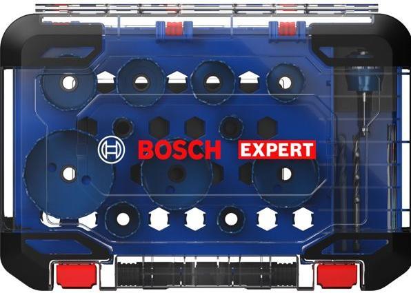 Actual product image Bosch Professional Zubehör EXPERT Tough Material hole saw set, 20/22/25/32/35/40/44/51/60/64/76 mm, 14 pcs. (20, 22, 25, 32, 35, 40, 44, 51, 60, 64, 76 mm)
