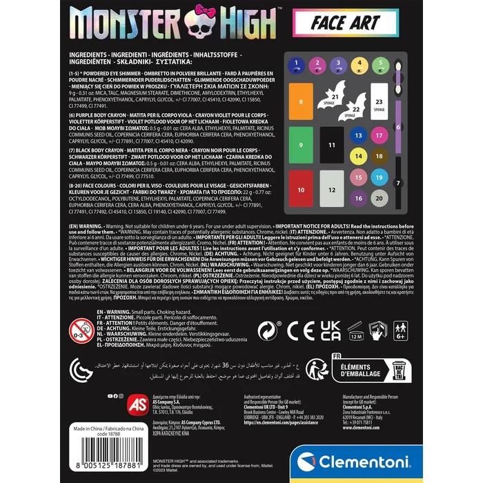Actual product image Clementoni Monster High - Face Art
