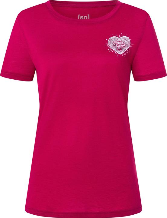 Super Natural Women's Little Heartwood Tee