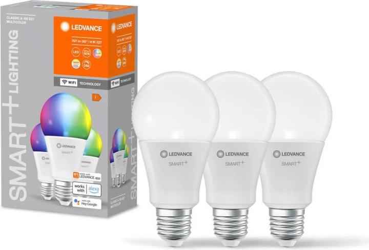 Produktbild Ledvance Classic (E27, 14 W, 1521 lm, 3 x, F)