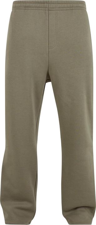 Actual product image Build Your Brand Unisex Adult Fluffy Jogging Bottoms (M)
