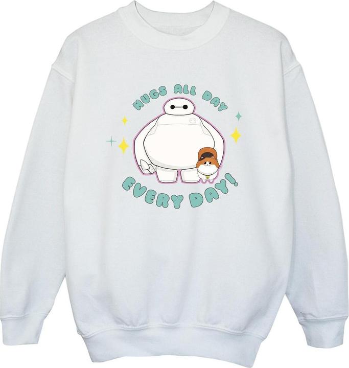 Disney Big Hero 6 Baymax Hugs Everyday Sweatshirt Jungen