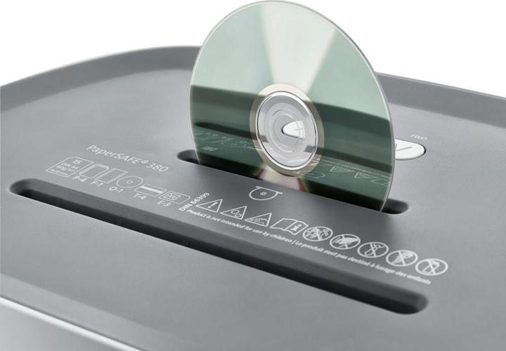 Actual product image Dahle PaperSAFE 23380-161 PS 380 shredder, P-4, 25lt (Particle cut)
