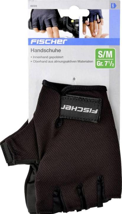 Actual product image Fischer Gloves 86309 Black short (M)