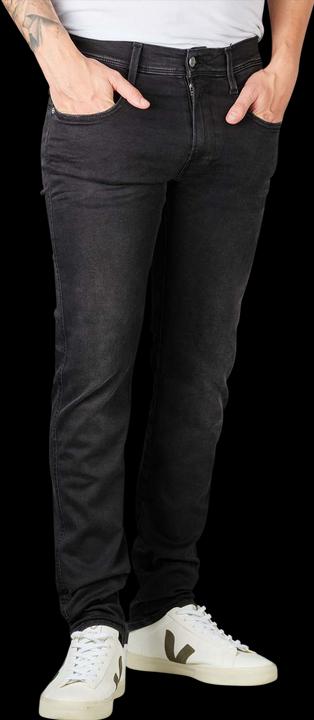 Actual product image Replay Anbass Jeans Slim black washed (W38/L36)