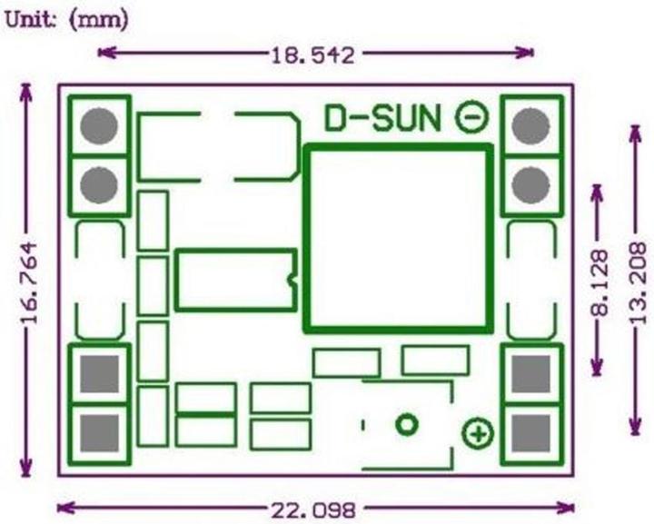 Image du produit Purecrea MP1584 Régulateur à découpage 3A Convertisseur DC-DC abaisseur de tension