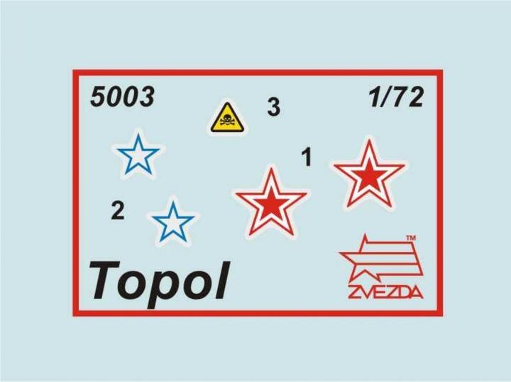 Produktbild Tamiya 1:72 TOPOL M Missile Launcher