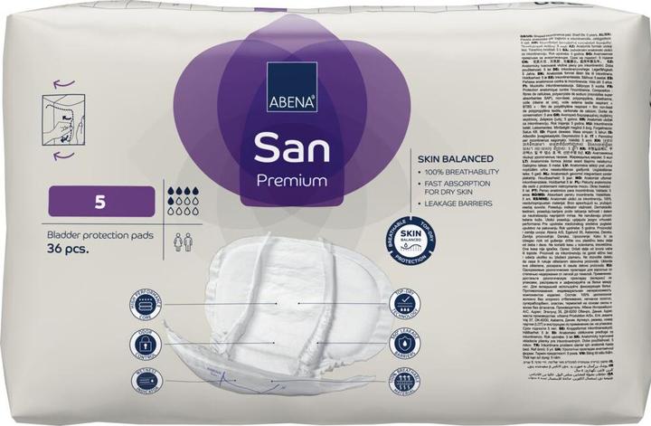 Actual product image Abena Premium 5 purple (36 x, 5)