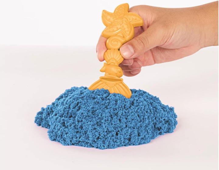 Actual product image Spin Master Kinetic Sand Sandbox Set Blue