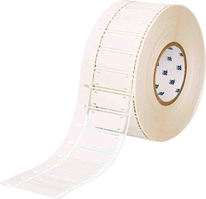 Actual product image Brady B-508, HSNX-800-2-WT, Nomex® tag, white, matt, 55.88 x 20.32 mm, without adhesive (2500 E.)