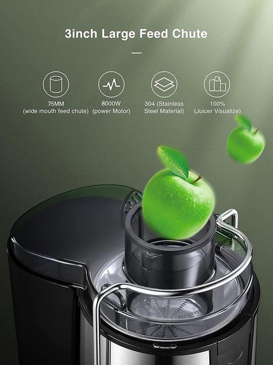 Actual product image Hhnn Centrifugal juicer, 800W