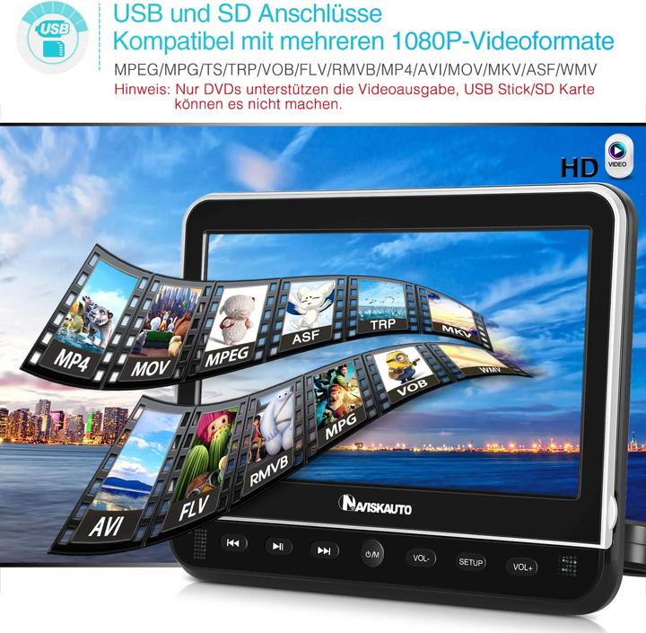 Produktbild Naviskauto DVD Player für Auto