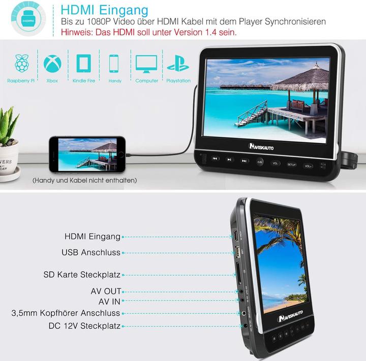 Produktbild Naviskauto DVD Player für Auto