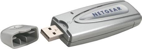 Produktbild Netgear WG111 Wireless USB 2.0 Stick 802.11g mit 54MBit/s (USB)