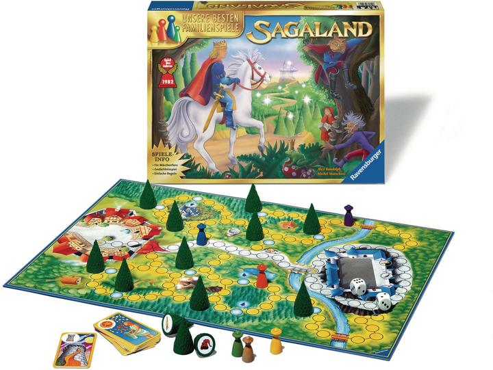 Actual product image Ravensburger Sagaland (German, French, Italian)
