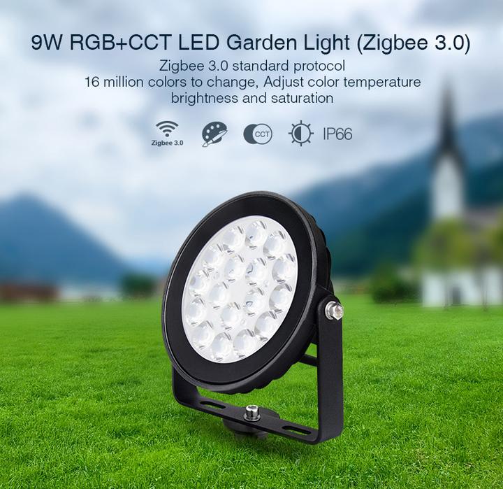 Immagine prodotto Milight Zigbee 3.0 Wireless Smart LED Spot da giardino 9W (900 lm, IP65)