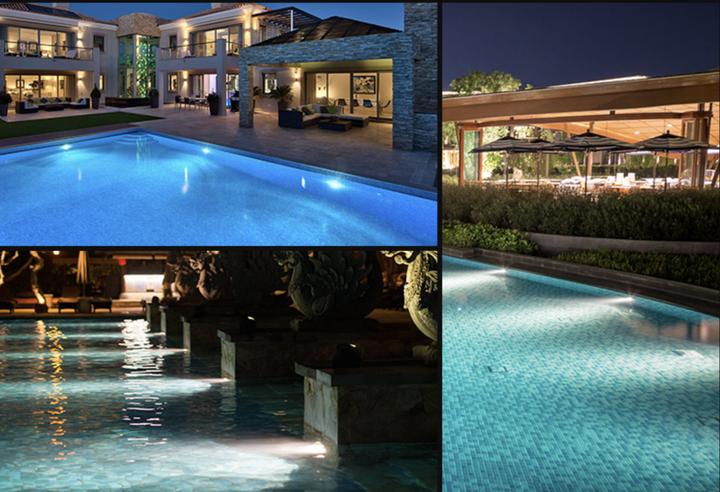 Actual product image Milight LED pool light (1100 lm, IP68)