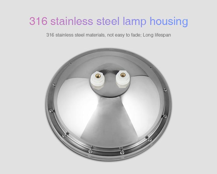 Immagine prodotto Milight 27W Wireless LED Pool Light RGB+KW/WW 24V PAR-56 (2600 lm, IP68)