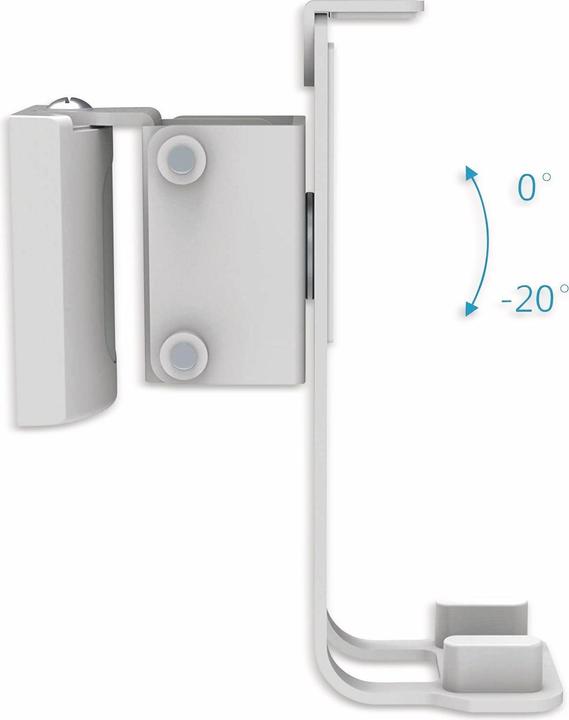 Actual product image Purelink PM-SOM-101 Wall mount speaker, compatible with Sonos® One, Sonos® One SL (1 pcs., Wall installation, Swivel arm with joint, Tiltable)