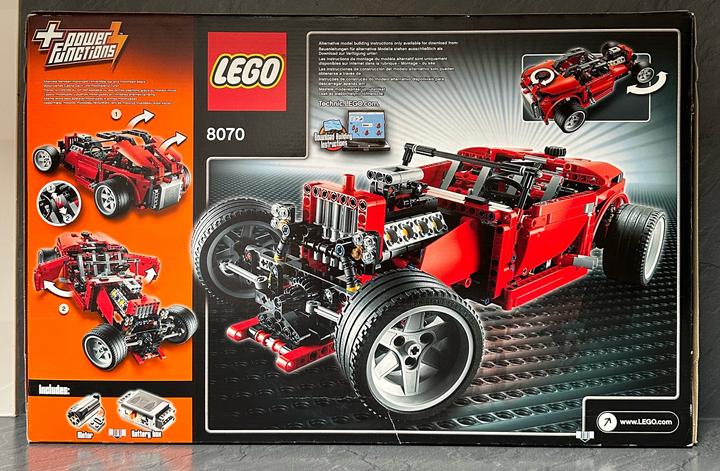 Actual product image LEGO Supercar (8070, LEGO Technic)