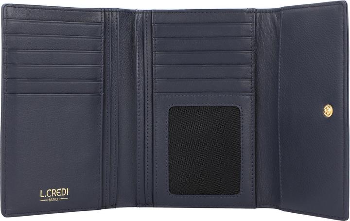 Image du produit L.Credi Evelyn Portefeuille RFID en cuir 14,5 cm