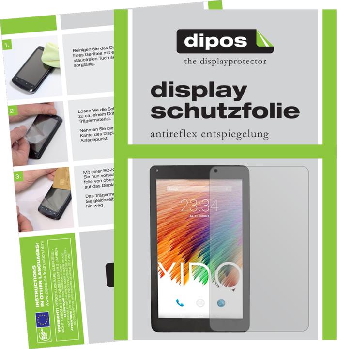 Produktbild Dipos Displayschutzfolie Antireflex (2 Stück, X111)