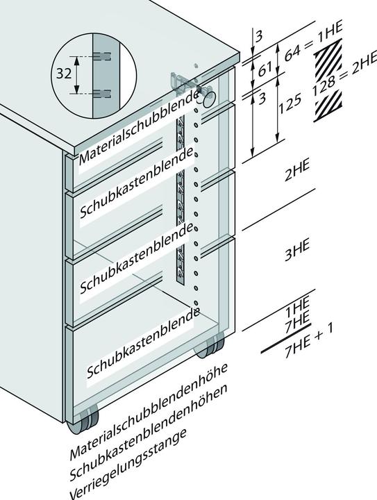 Actual product image Hettich Closing system Stop Control/Stop Control for push to open (1 pcs.)