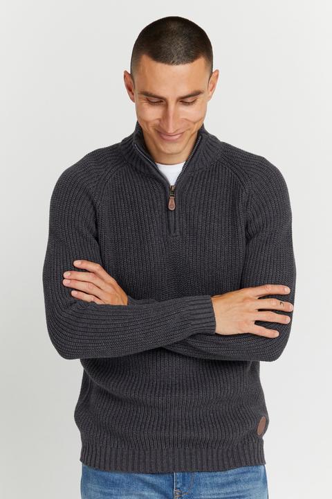 Immagine prodotto Solid Xenox Maglione In Maglia Grossa Pullover Con Collo Alto In Cotone 100% (S)
