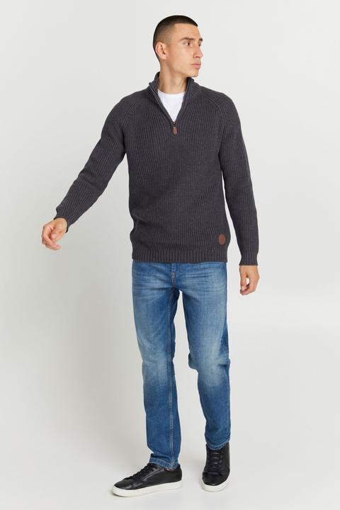 Immagine prodotto Solid Xenox Maglione In Maglia Grossa Pullover Con Collo Alto In Cotone 100% (S)