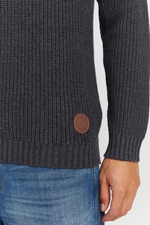 Immagine prodotto Solid Xenox Maglione In Maglia Grossa Pullover Con Collo Alto In Cotone 100% (S)