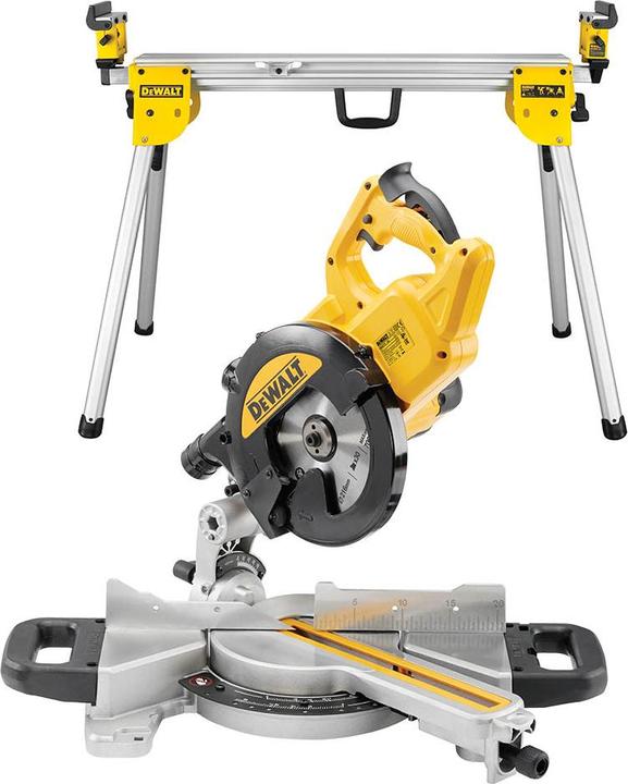 Produktbild DeWalt Untergestell (kompakt) DE7033 für Kapp und Gehrungssägen (25 cm, 250 cm)