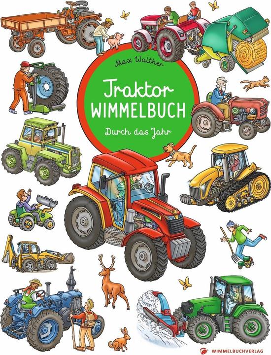 Hidden object tractor book (German)