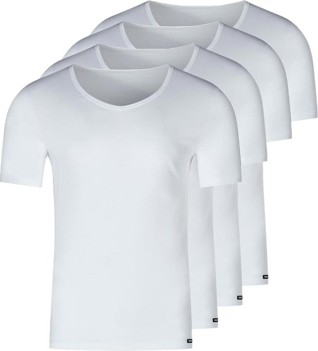 Skiny 4er Pack Unterhemd / Shirt Kurzarm Unterhemd / Shirt Kurzarm