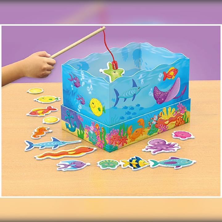 Actual product image Schmidt Spiele Fishing game (French, Italian, German, English)