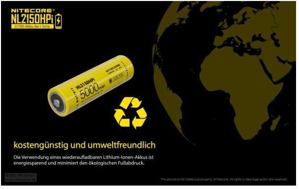 Productafbeelding Nitecore NL2150HPi