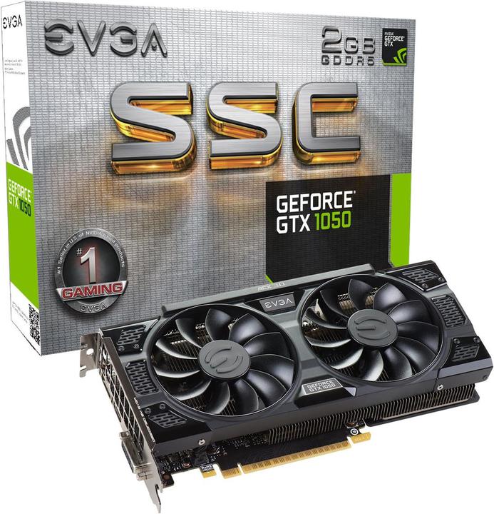 Immagine prodotto EVGA GeForce GTX 1050 SSC Gaming (2 GB)