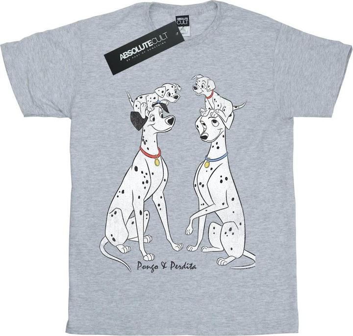 Disney 101 Dalmatians Classic Pongo And Perdita TShirt Jungen
