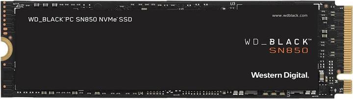 Actual product image WD Black SN850 with heatsink (2000 GB, M.2 2280)