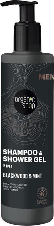 Organic Shop Shampoo and Shower Gel 2 in 1 Blackwood Mint (280 ml)