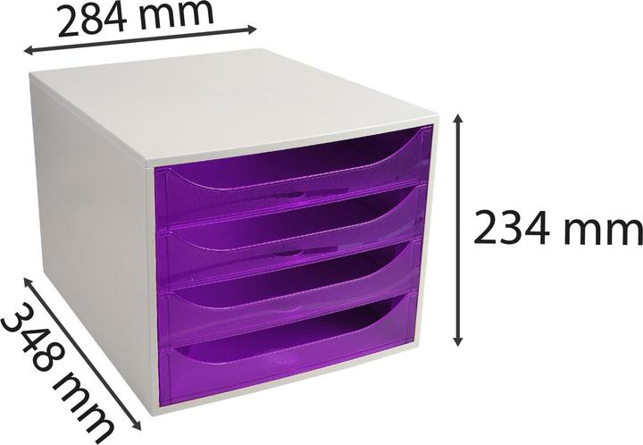 Actual product image Exacompta Self standing drawer boxes (A4+)