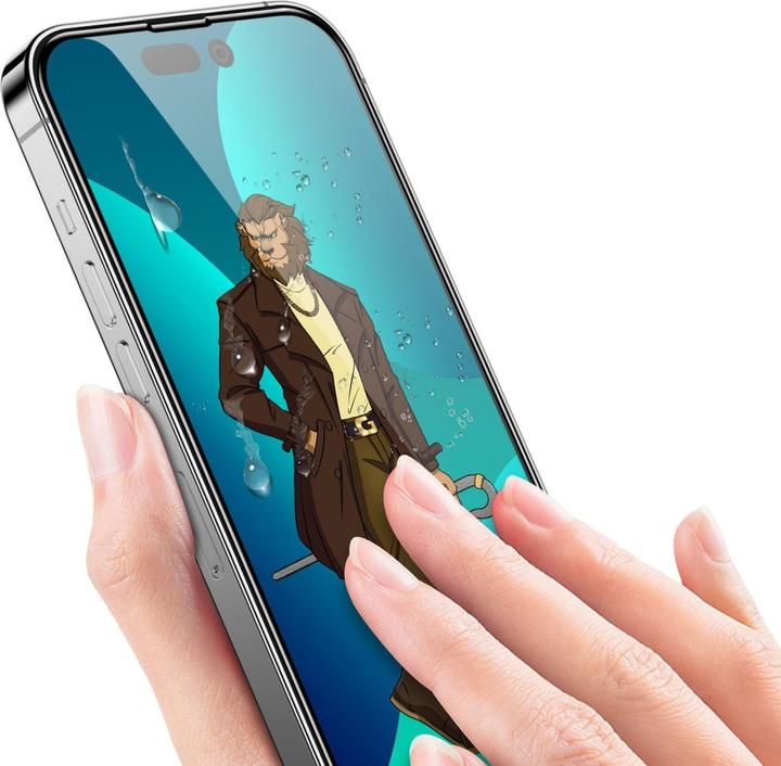 Produktbild Green Lion 3D Curved Glass - iPhone 14 Pro Clear (1 Stück, Apple iPhone 14 Pro)