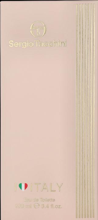 Actual product image Sergio Tacchini I Love Italy For Women Edt Spray (Eau de toilette, 100 ml)