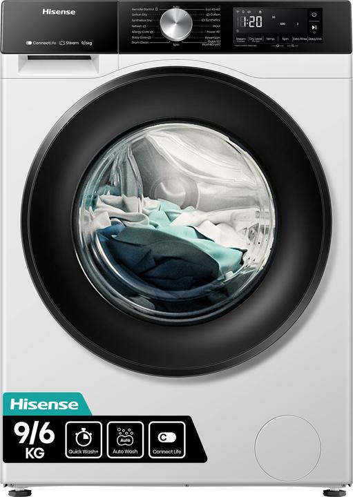 Actual product image Hisense WD3S9043BW3